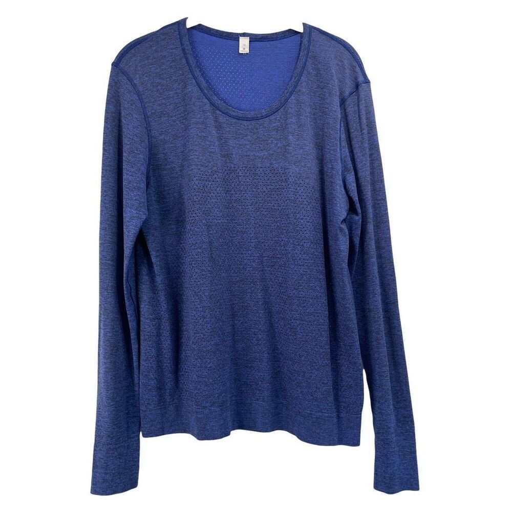 Lululemon‎ long sleeve perforated top Size 10